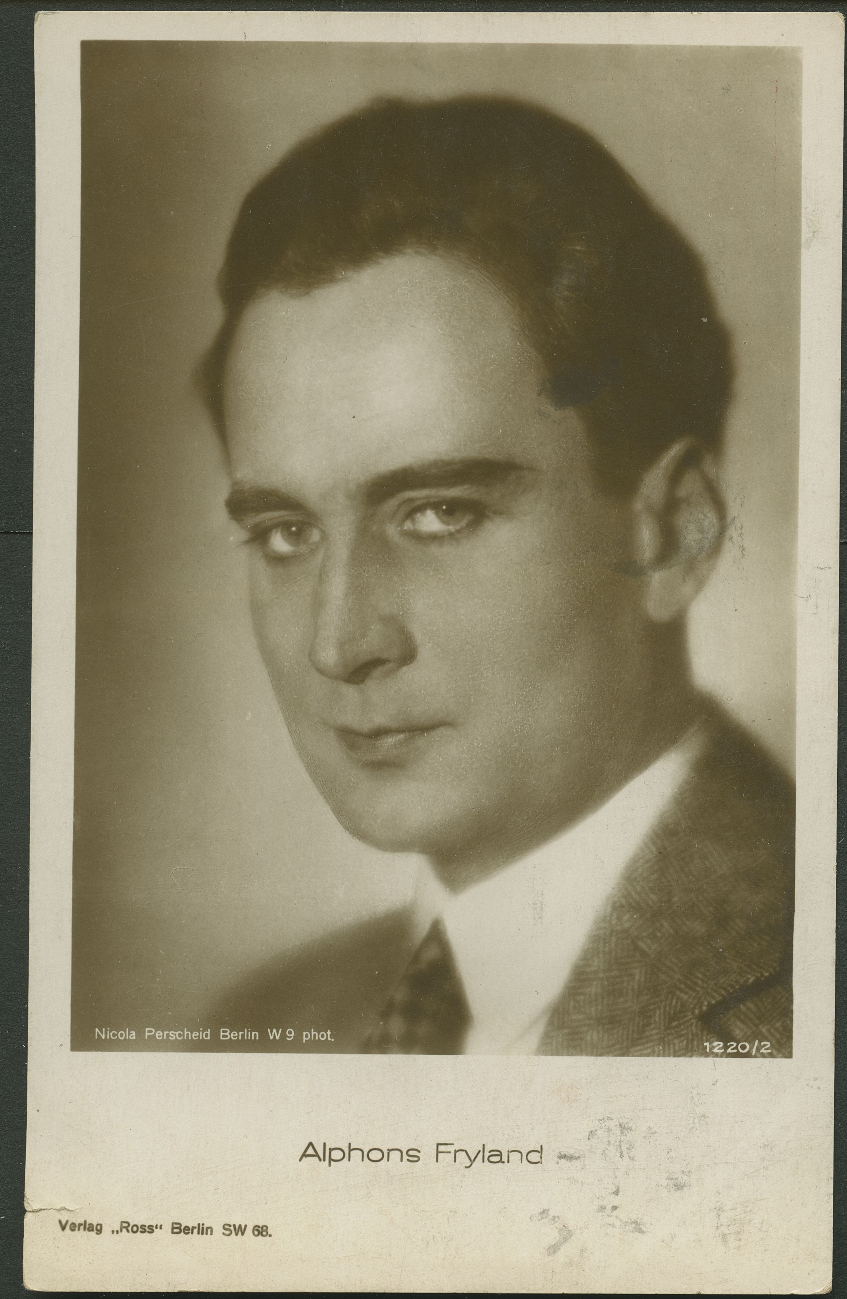 (image for) Alphons Fryland #0001